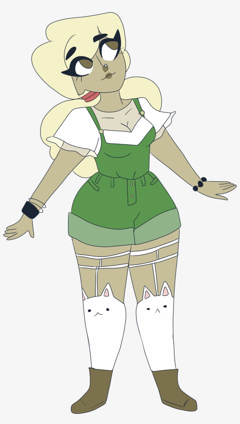 Yodel Lady Who Gotta Get Some Good Ol' Overall Shorts - The Finger Adult Costume, transparent png download
