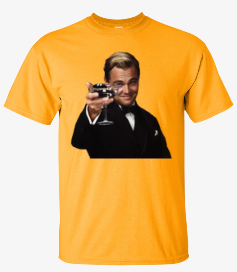 Leonardo Dicaprio Great Gatsby T-shirt - Mr. Pefe Bow Tie And Pochet Combination -, transparent png download