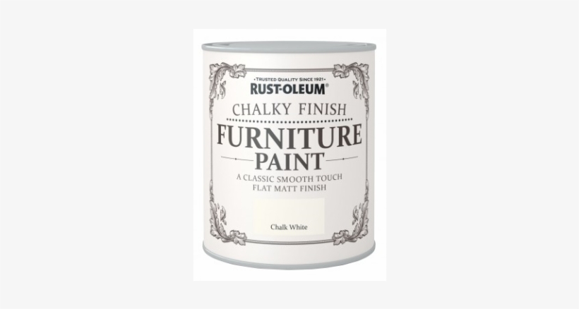 Rust-oleum Chalky Furniture Paint Chalk White 125ml - Rust-oleum Chalky Finish Furniture Paint Hessian Matt, transparent png download