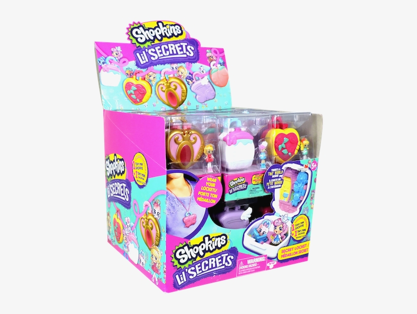 2 Pack Locket Image - Lil Secrets Shopkins Locket, transparent png download