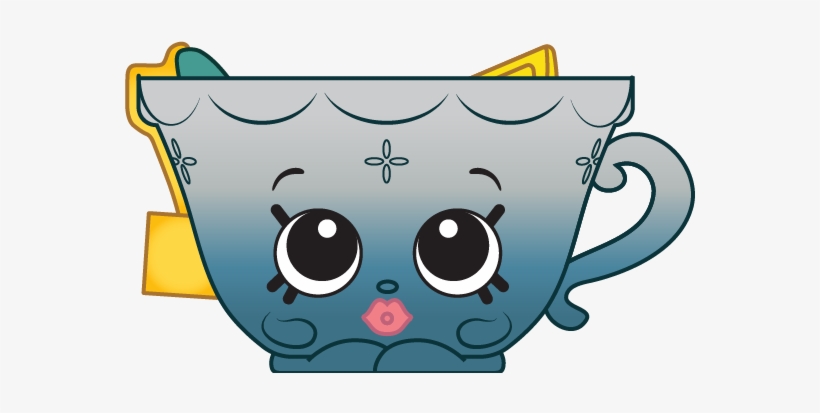 Shopkins Tegan Tea A Ultra Rare Shopkin Png Shopkin - Shopkins Season 6 Ultra Rare, transparent png download