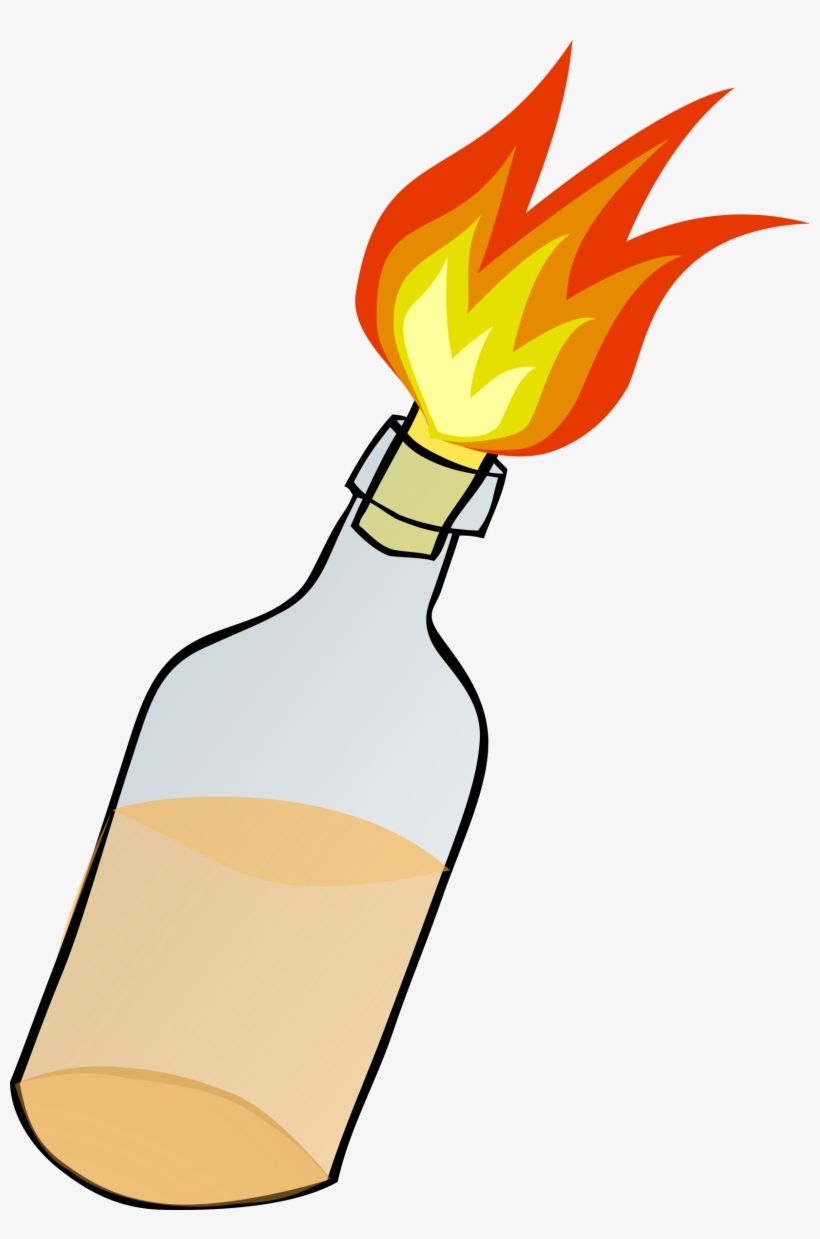 This Free Icons Png Design Of Molotov Cocktail, transparent png download