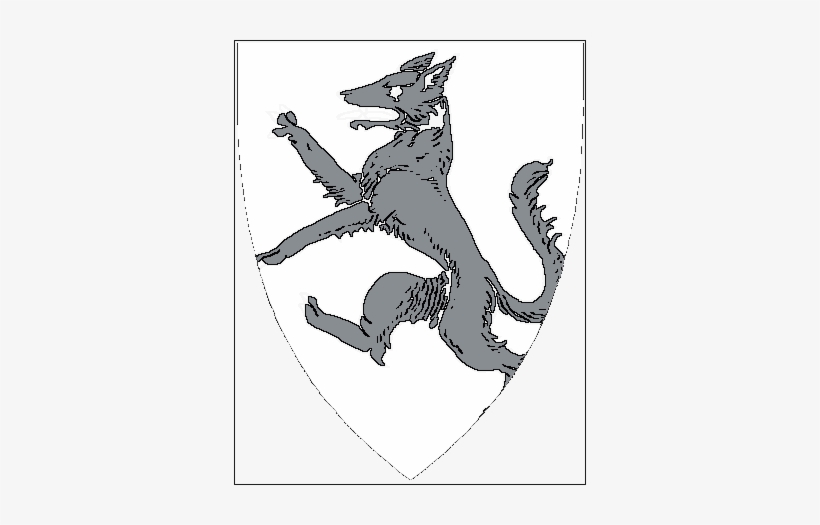 A Song Of Ice And Fire Arms Of House Stark Rampant - House Stark, transparent png download