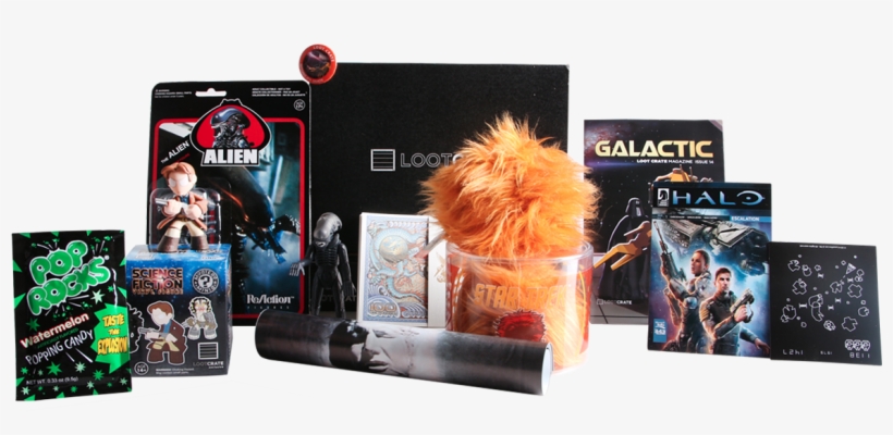 Monthly Geek And Gamer Subscription Box - 4'' Alien Reaction Figure, transparent png download