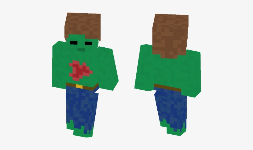 Zombie Skin Minecraft - Lil Uzi Vert Minecraft Skin, transparent png download