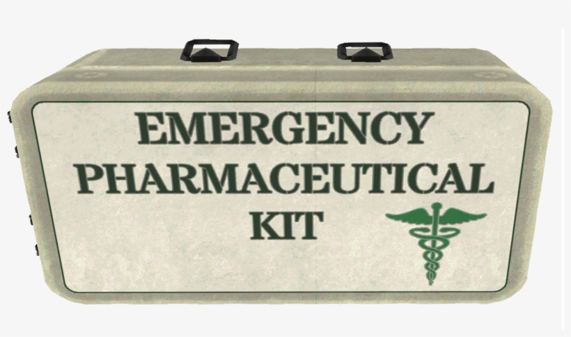 Fo4 Loot Prewar Medkit Chems - Emergency Pharmaceutical Kit Fallout, transparent png download
