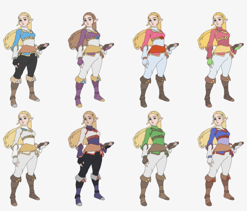 Lizuka's Alternate Color Mock-ups - Cartoon, transparent png download