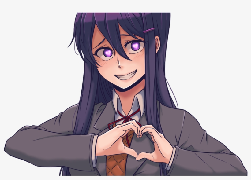 Eddy On Twitter - Yuri Doki Doki Gifs, transparent png download