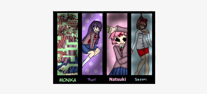 Doki Doki Literature Club - Doki Doki Literature Club Comic, transparent png download