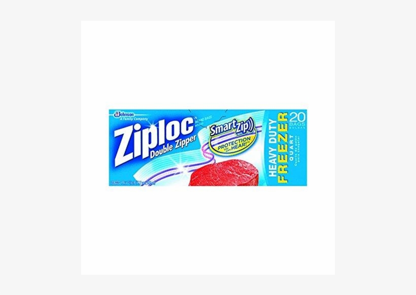 Ended - American Ziploc Double Zipper Heavy Duty Quart Freezer, transparent png download