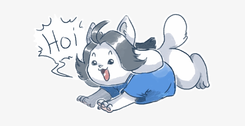 “ Needed To Test Drawing A Temmie, So We Drew A Temmie - Pokémon Gold And Silver, transparent png download