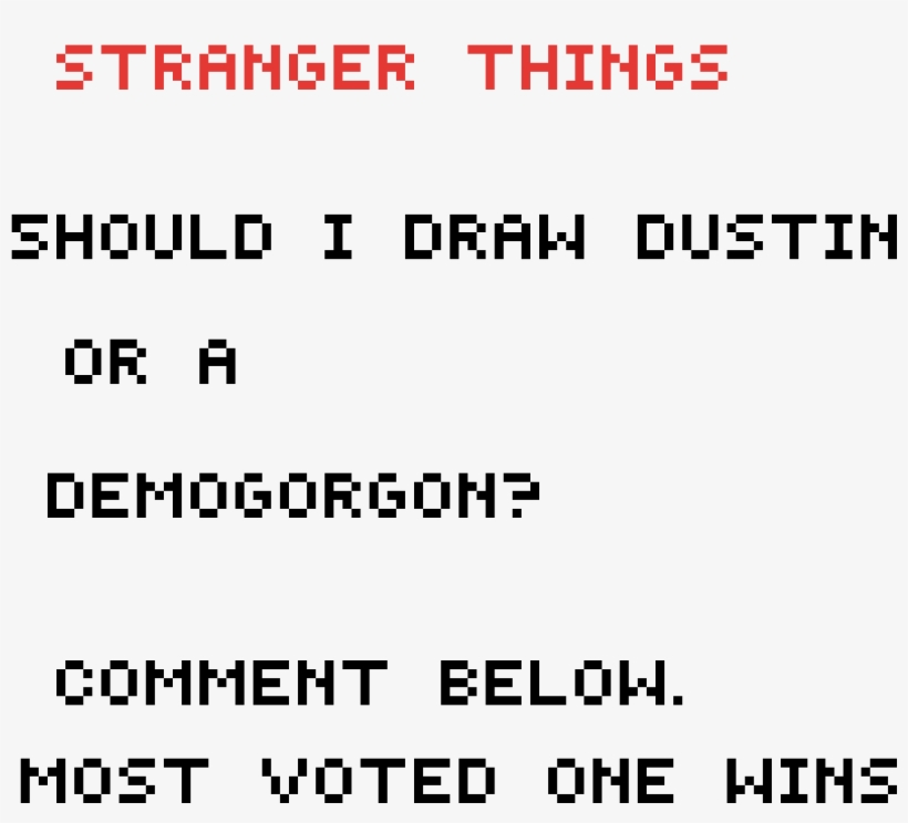 Dustin Or Demogorgon - Number, transparent png download