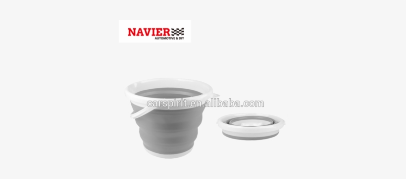Fdb-103 10l Tpr Foldable Car Water Bucket Compact Lightweight - Circle, transparent png download