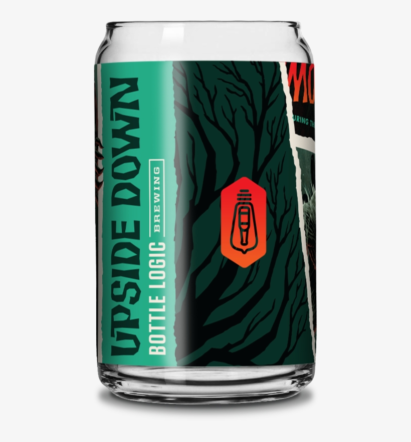 Upside Down - Demogorgon - Pint Glass, transparent png download