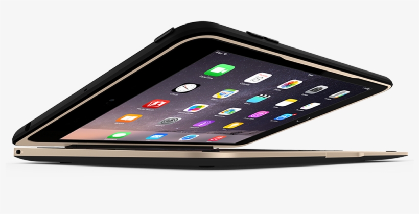 Incipio Clamcase Pro For Ipad Mini 1,2,3- Black Cover/gold, transparent png download