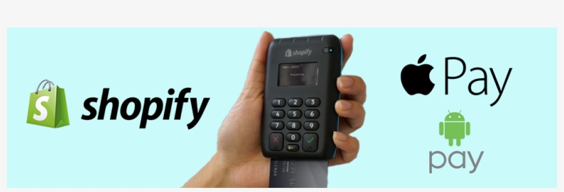 Shopify Now Accepts Apple Pay And Android Pay With - Shopify Pos Essentials Hardware Bundle, transparent png download