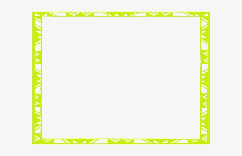 How To Set Use Yellow Green Frame Clipart - Sports, transparent png download