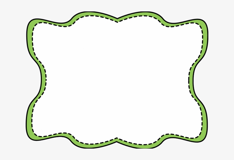 Frame Clipart Green - Green And Black Frame, transparent png download