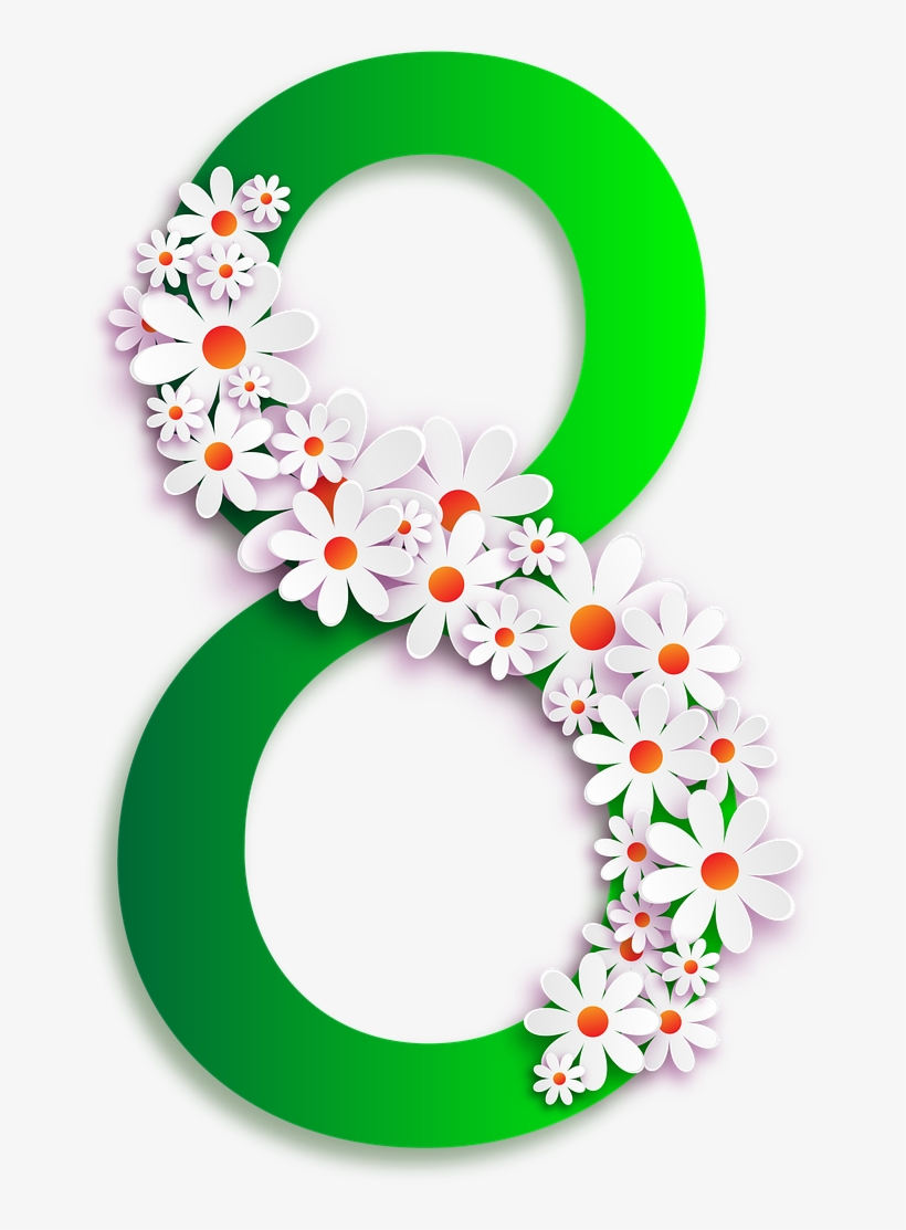 Eight Green Frame - Green Eight, transparent png download