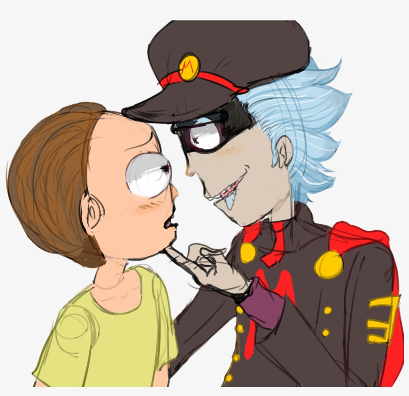 Mysterious Rick Morty Smith Rickorty Rick X Morty C137cest - Cartoon, transparent png download