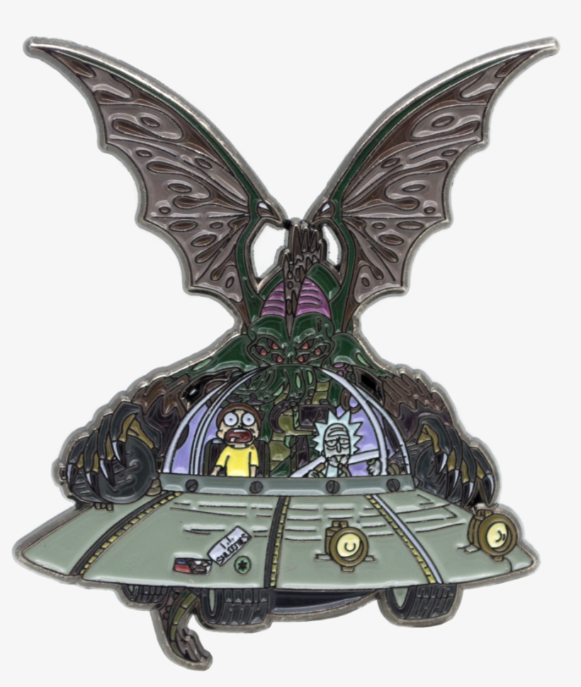 Cthulhu Rick & Morty Enamel Pin - Cthulhu, transparent png download