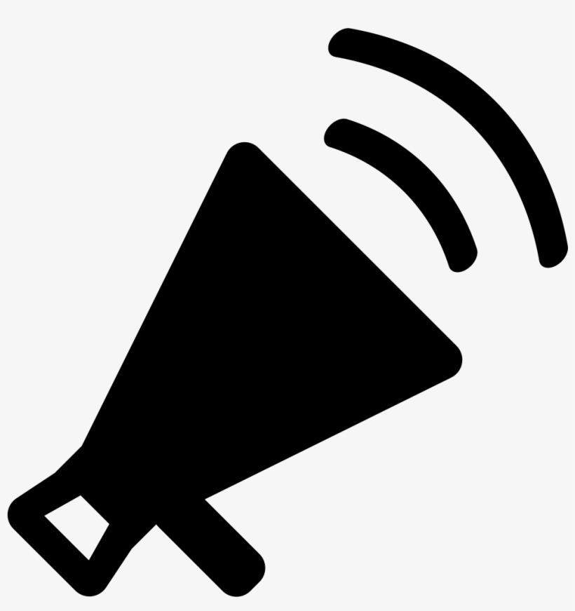 Audio News Megaphone Comments - Notice Icon Png, transparent png download