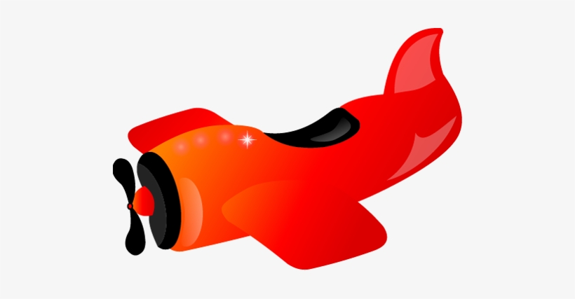 Red Airplane Floatie (full Size), transparent png download