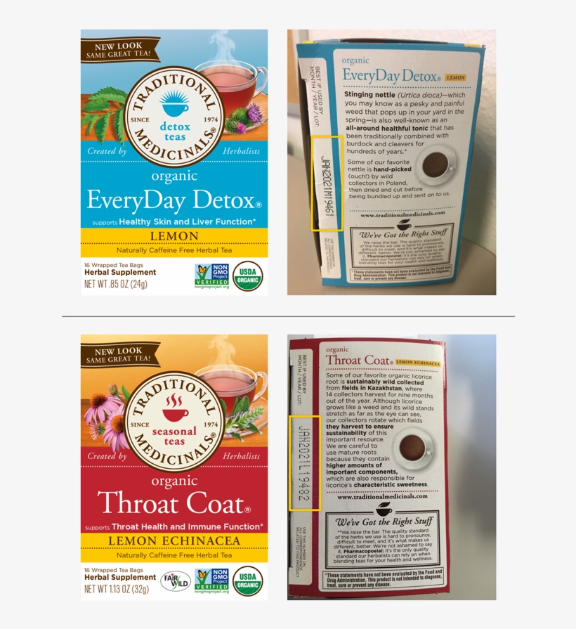 Wegmans Recalls Herbal Tea - Throat Coat Lemon Echinacea Recall, transparent png download