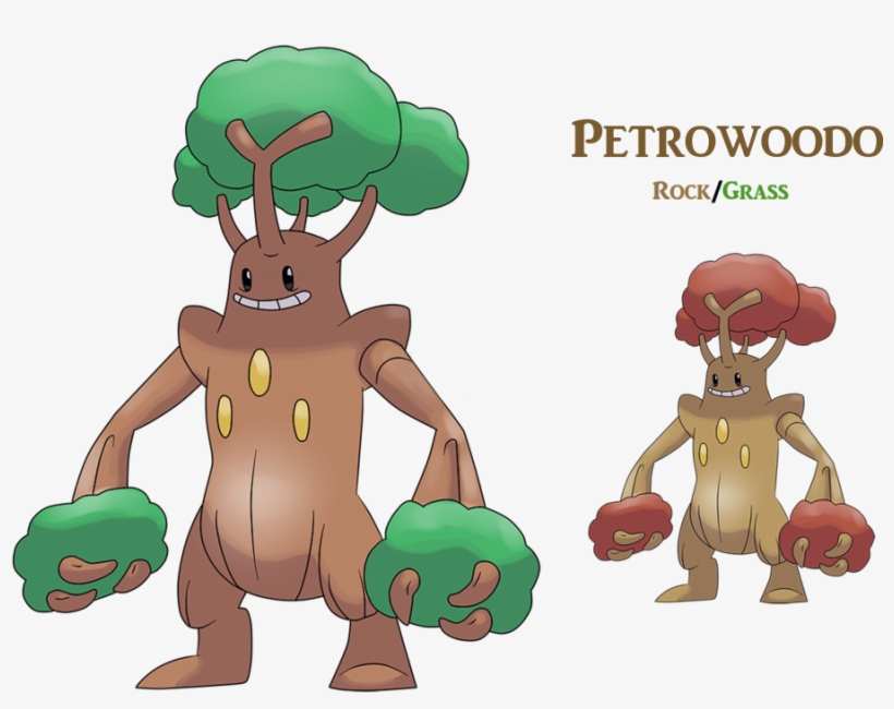 Thus, Presenting Petrowoodo - Mega Sudowoodo, transparent png download