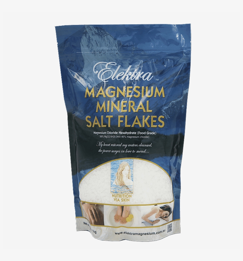 Elektra Magnesium Flakes - Magnesium Flakes 1kg (food Grade), transparent png download