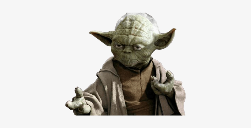 Yoda Ready To Fight - Yoda You Can Do, transparent png download
