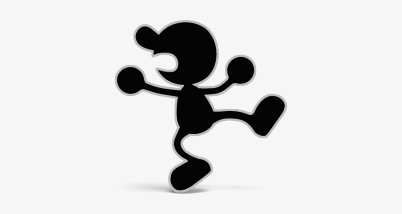 Super Smash Bros - Game And Watch Smash 4 Png, transparent png download