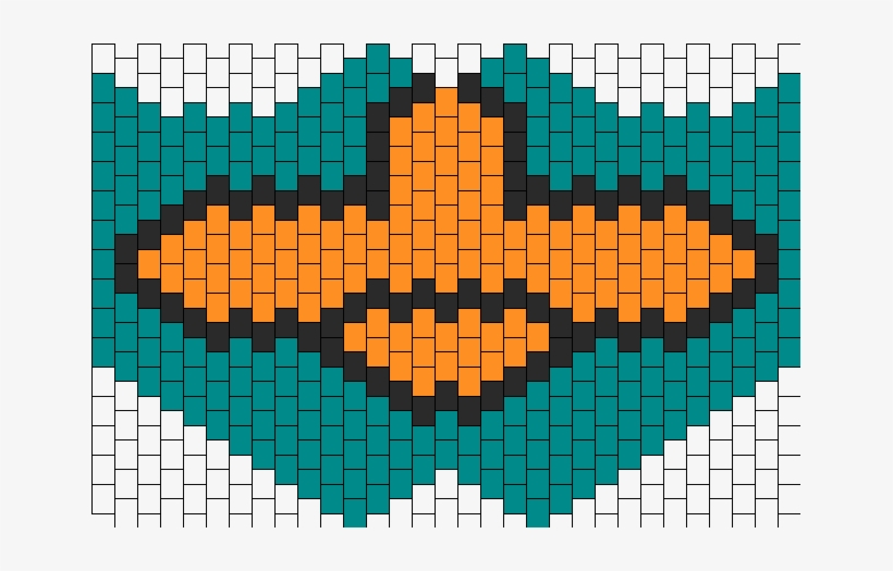 Perry The Platypus Mask Bead Pattern - Perry The Platypus, transparent png download