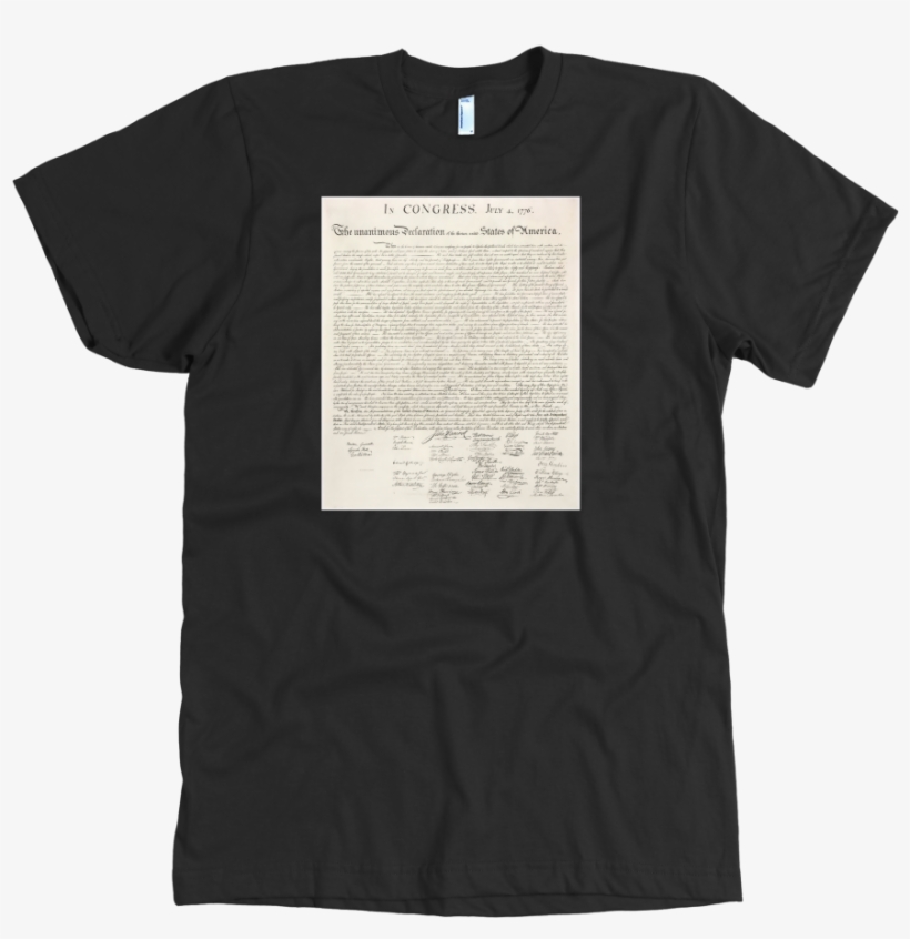 Declaration Of Independence Tshirt - Phil Collins In The Air Tonight Metal T Shirt, transparent png download