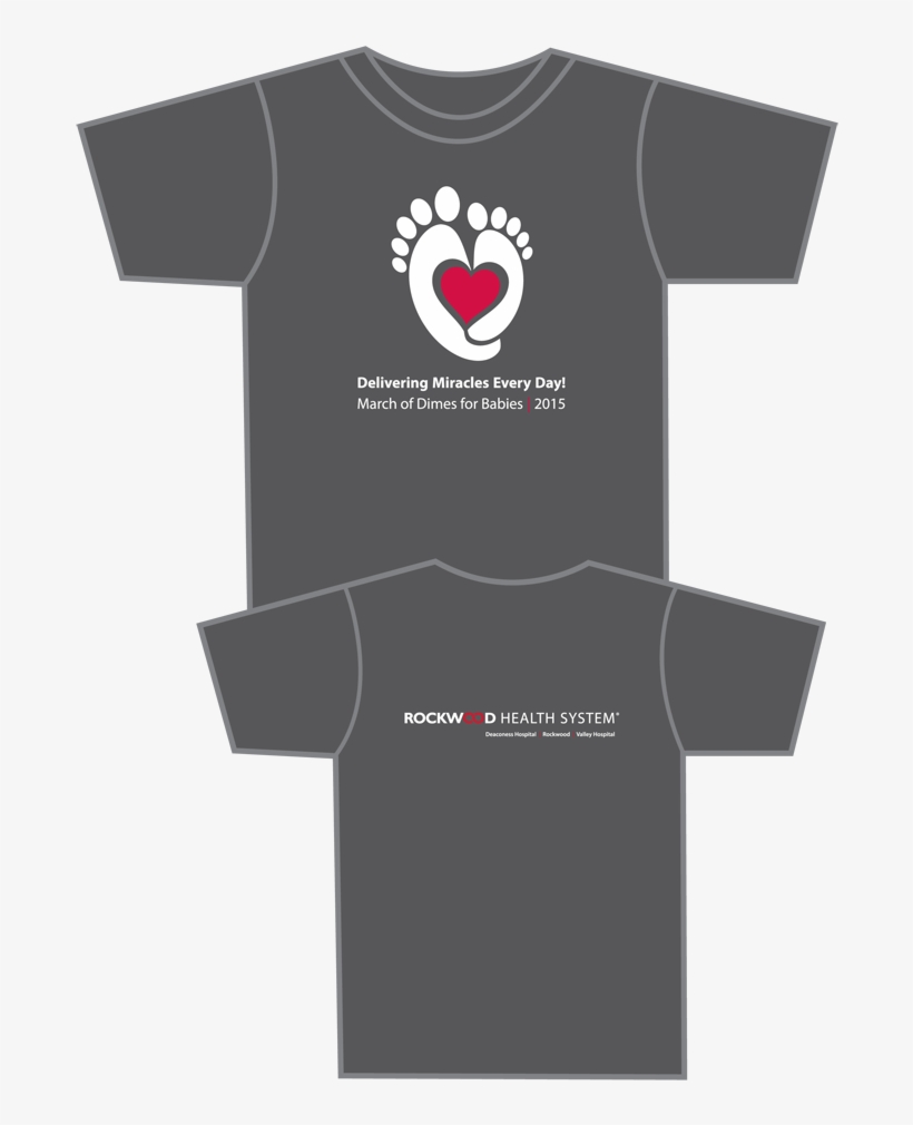 Diabetes Day Identity March Of Dimes 2015 T-shirt - March Of Dimes Tee Shirts, transparent png download