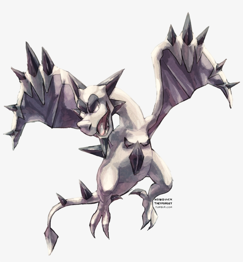 Howquick Theyforget Tumblr - Aerodactyl Fanart, transparent png download