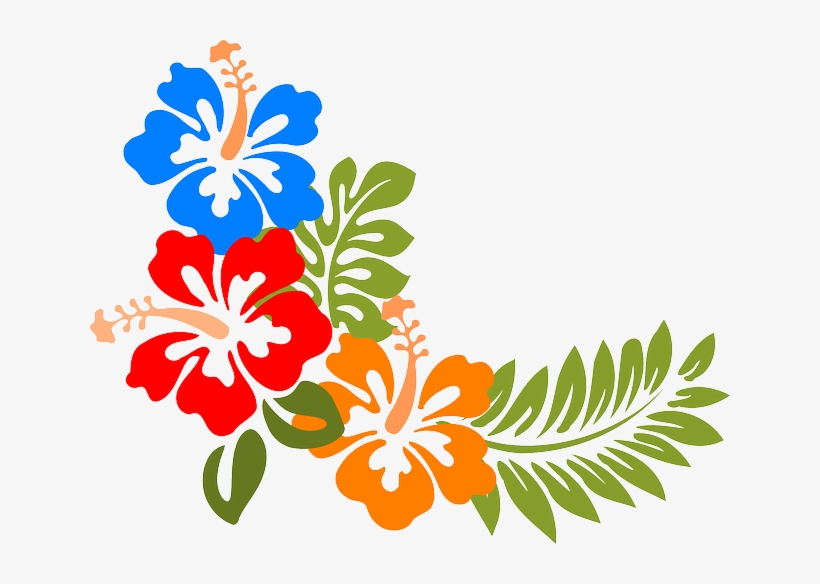 Imagem Relacionada - Black And White Hawaiian Flower, transparent png download