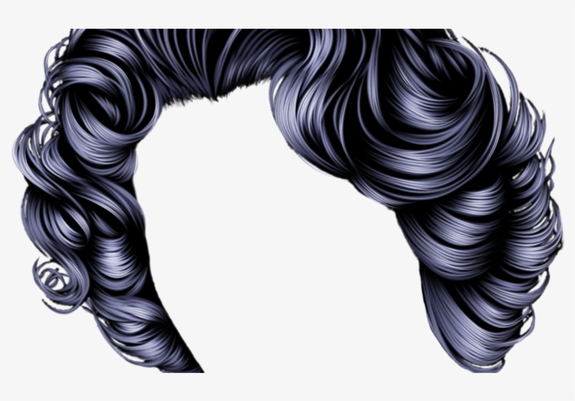 Hair Curls Transparent Background Png Png Arts - Причёски Нарисованные Пнг, transparent png download