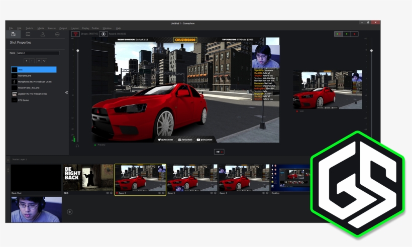 Game Show Stream, transparent png download