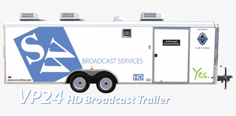 Sw Vp24 Mobile Hd Broadcast Trailer - Trailer, transparent png download