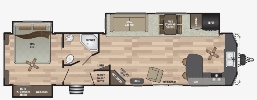 Residence 401fkss Destination Trailer - Residence 40fkss, transparent png download