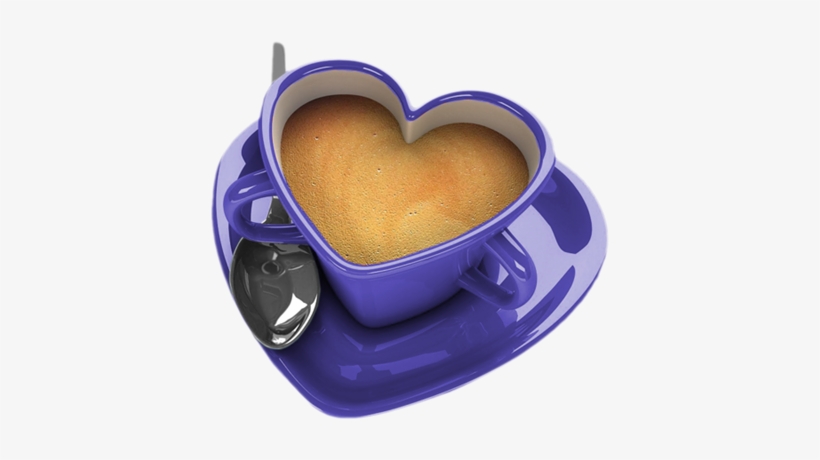 Heart Coffee Cup Png, transparent png download