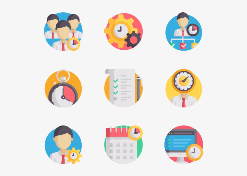 Time Management - Clock, transparent png download