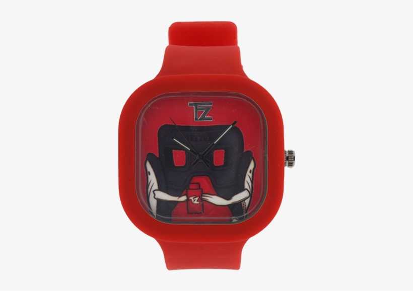 Carmine Tongue Red Band - Analog Watch, transparent png download