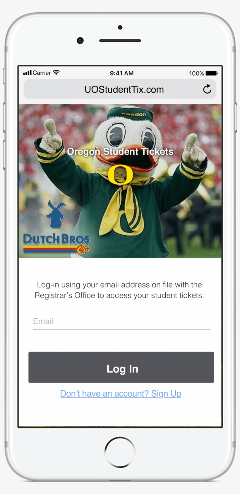 Oregon Ducks Football Tickets Student Footballupdate - University Of Oregon, transparent png download