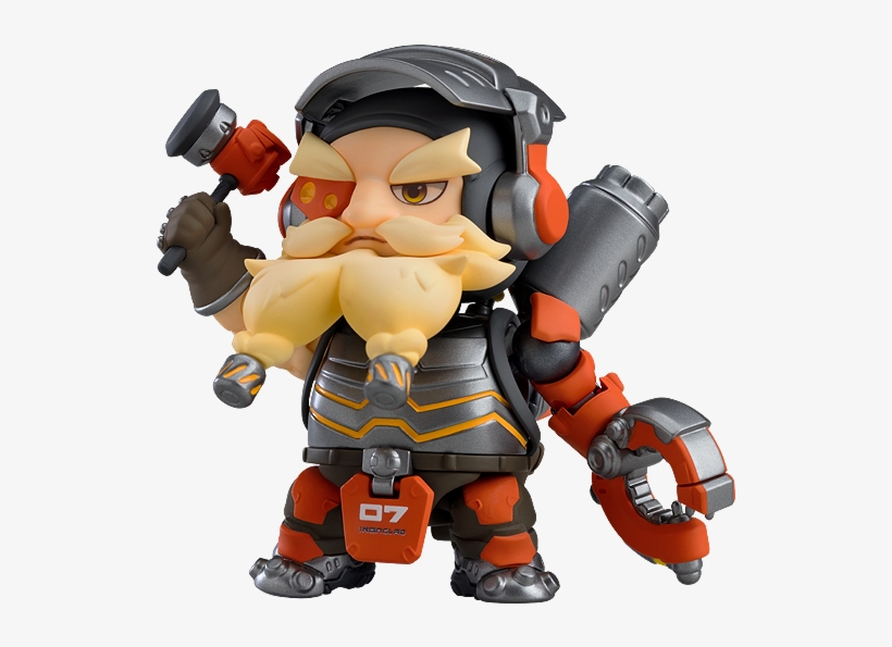 Mercy, Genji, Hanzo, D - Torbjorn Nendoroid, transparent png download