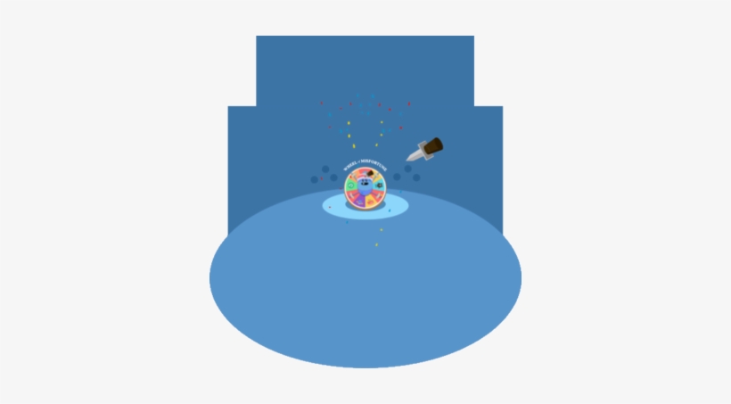The Wheel Of Misfortune Room Is Considerably Larger - Dumb Ways To Die 2, transparent png download