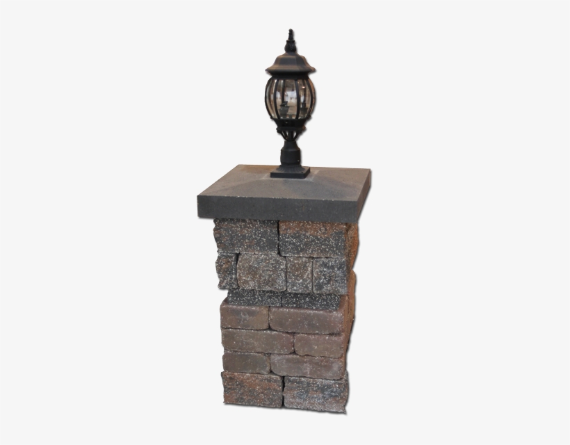 A Solid Column Caps Is A Fast And Economic Way To Top - Brickwork, transparent png download