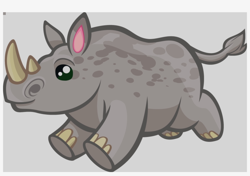 Free To Use & Public Domain Rhinoceros Clip Art Rhinoceros - Rhinoceros Clipart Png, transparent png download