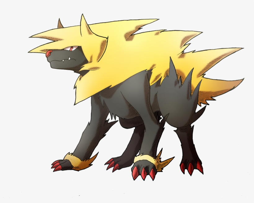 Image Result For Manectric Art Tattoos Pinterest Tattoo - Pokemon Shiny Mega Manectric, transparent png download